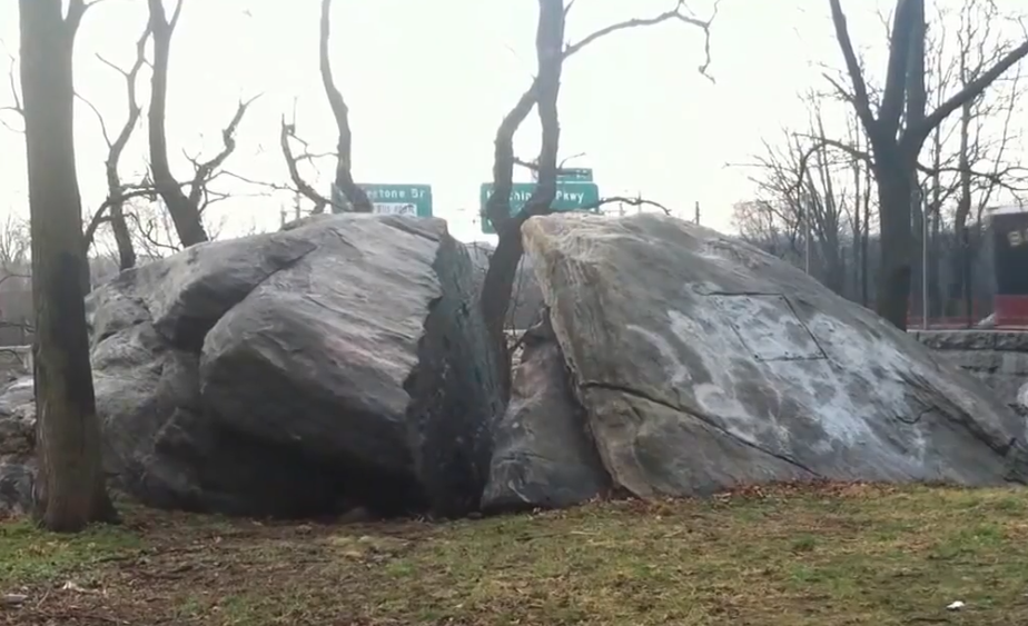 Split Rock in the Bronx. 