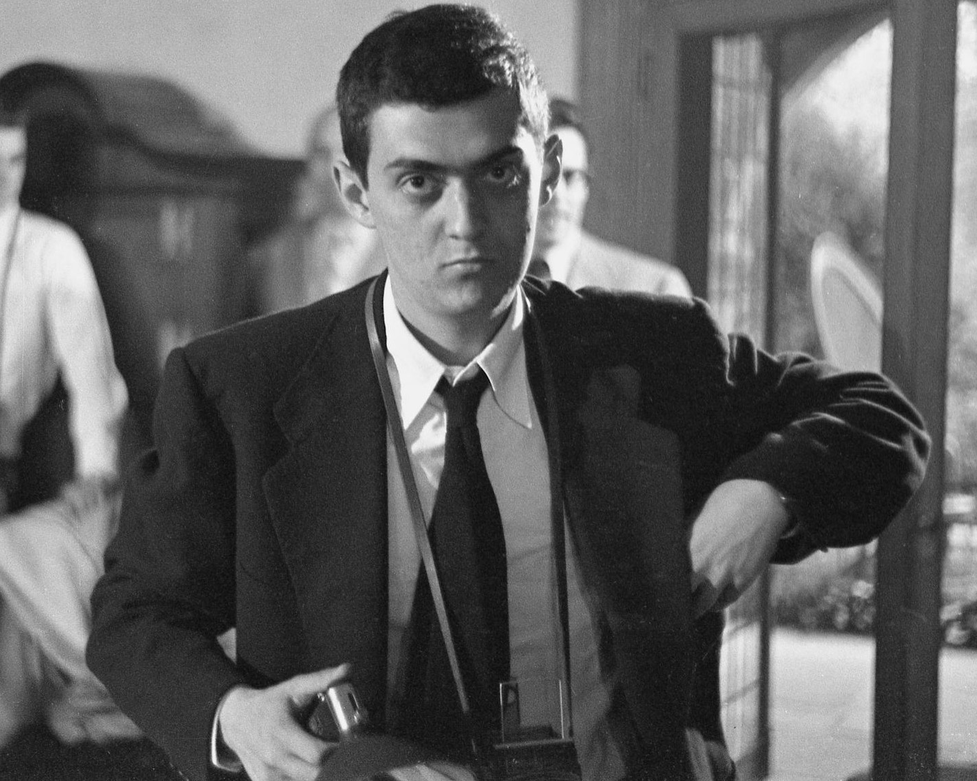 Portrait of Stanley Kubrick in 1949.